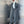 Pinstripe Woolen Coat Set w/ Belt