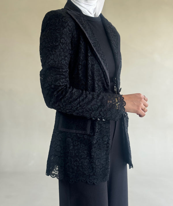 Lace Collared Shirt