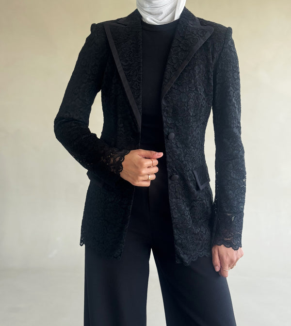 Lace Collared Shirt