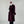 Belted Long Woolen Coat w/ Fur Cuffs