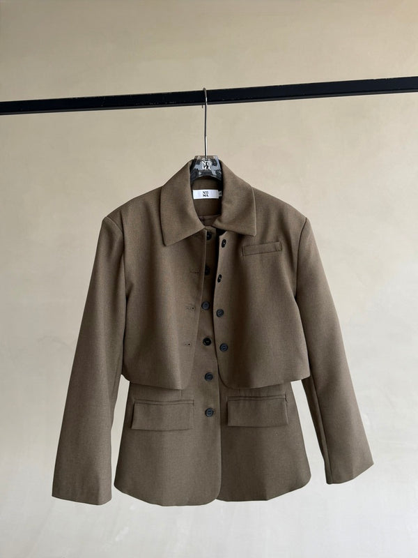 2-in-1 Blazer Vest
