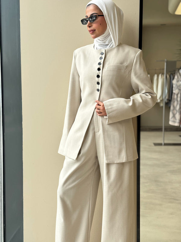7 Buttons Blazer 2PC Set