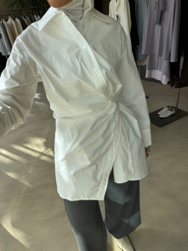 Poplin Waisted Shirt