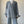 Streetwear Washed Denim Blazer Pants Setملابس كاملة / أطقم