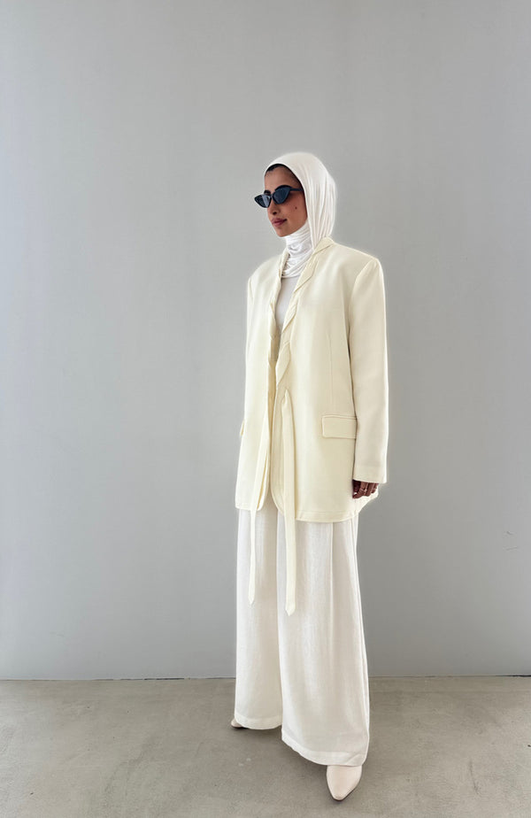 Interlaced Blazer 2PC Set