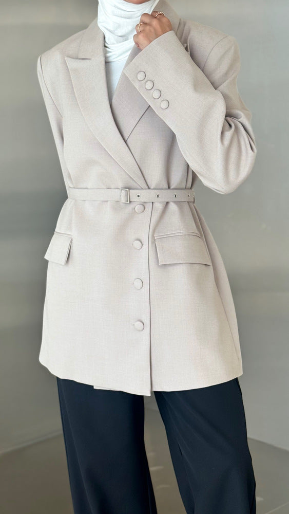Belted 4 Buttons BlazerX