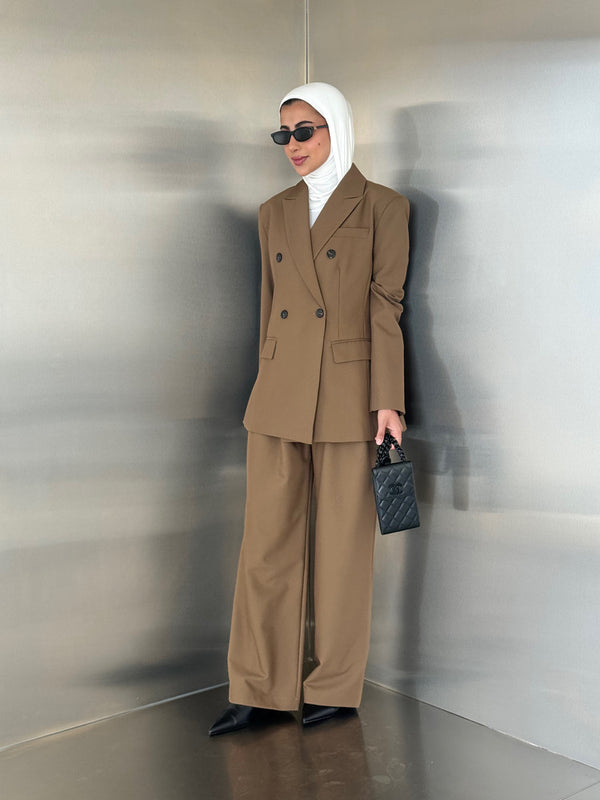 4 Buttons Tailored 2PC Set