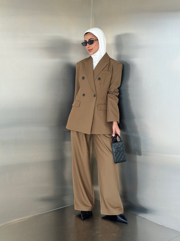 4 Buttons Tailored 2PC Set