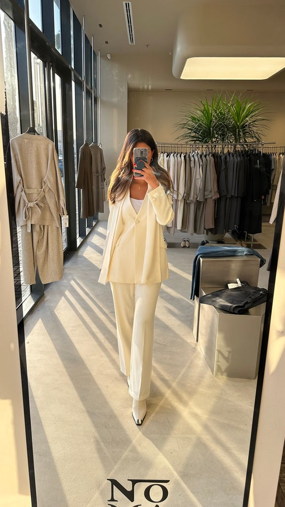 Scarf Blazer Set