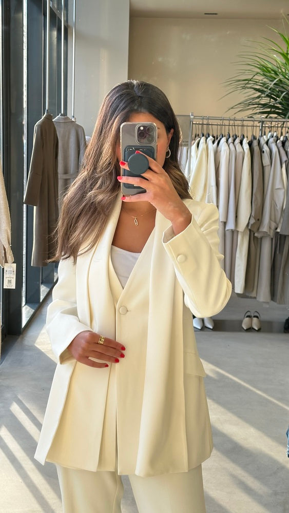 Scarf Blazer Set