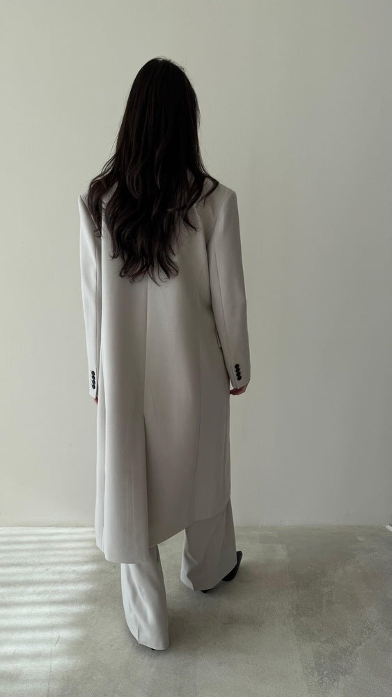 Double-breasted Elegant Long Suit