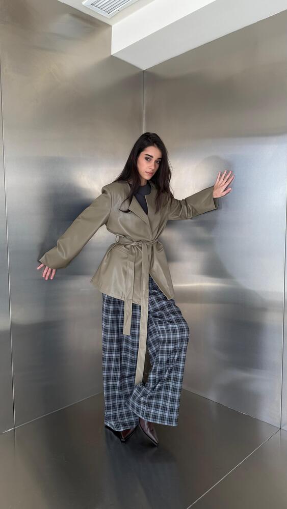 Plaid Classic Trousers
