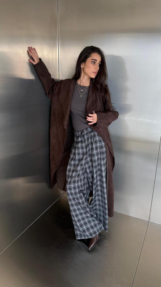 Classic Notched Woolen Coat