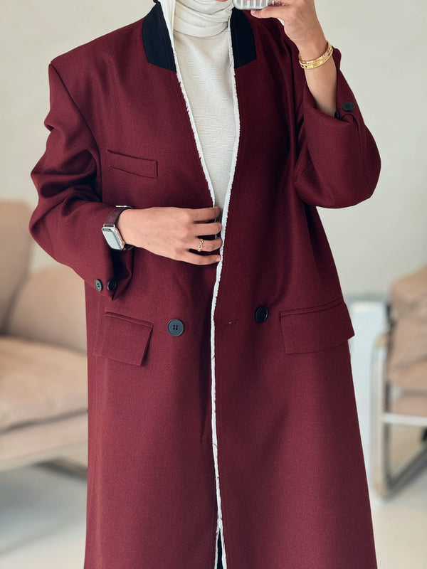 High End Tassel Design Trench For Women بليزر