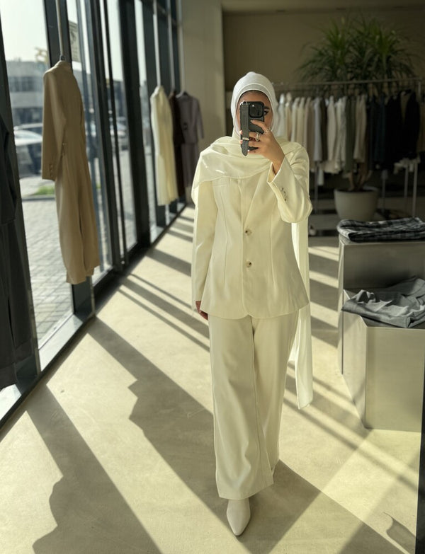 Mesh Scarfed Set 2PC