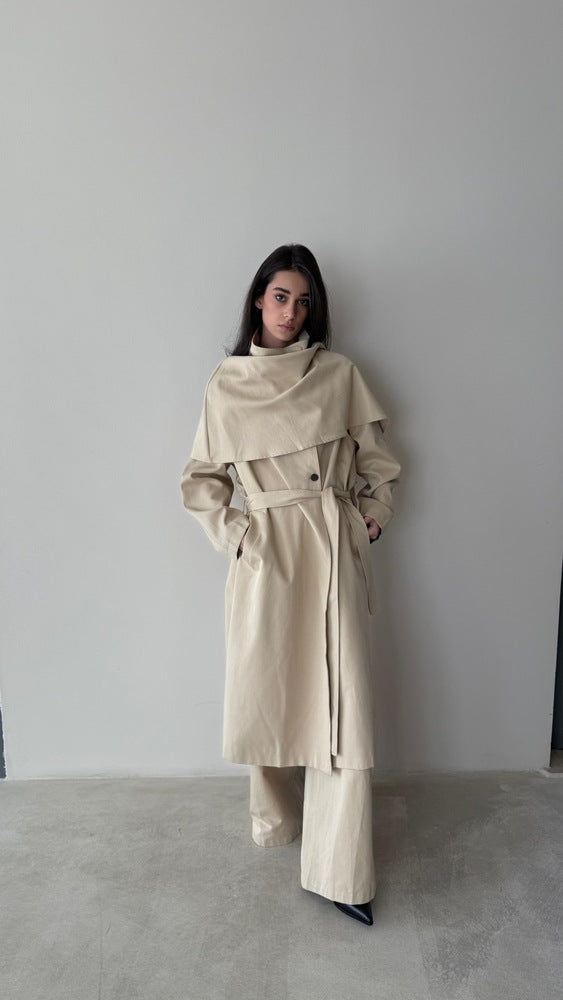 2PC Stand-Collar Set  w/ Belt