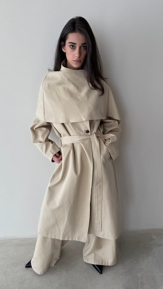 2PC Stand-Collar Set  w/ Belt