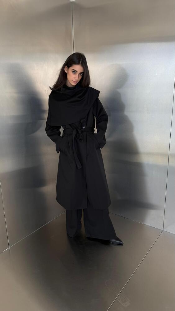 2PC Stand-Collar Set  w/ Belt