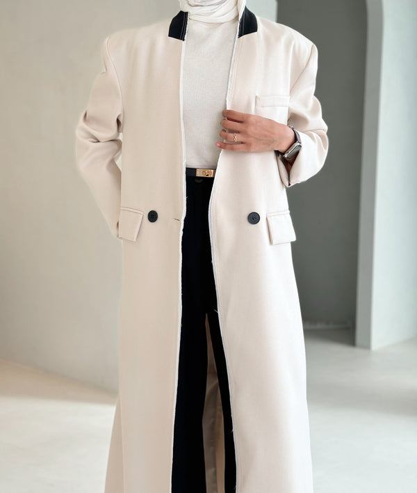 High End Tassel Design Trench For Women بليزر