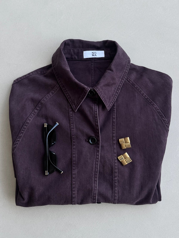 Button-up  Denim Jacket