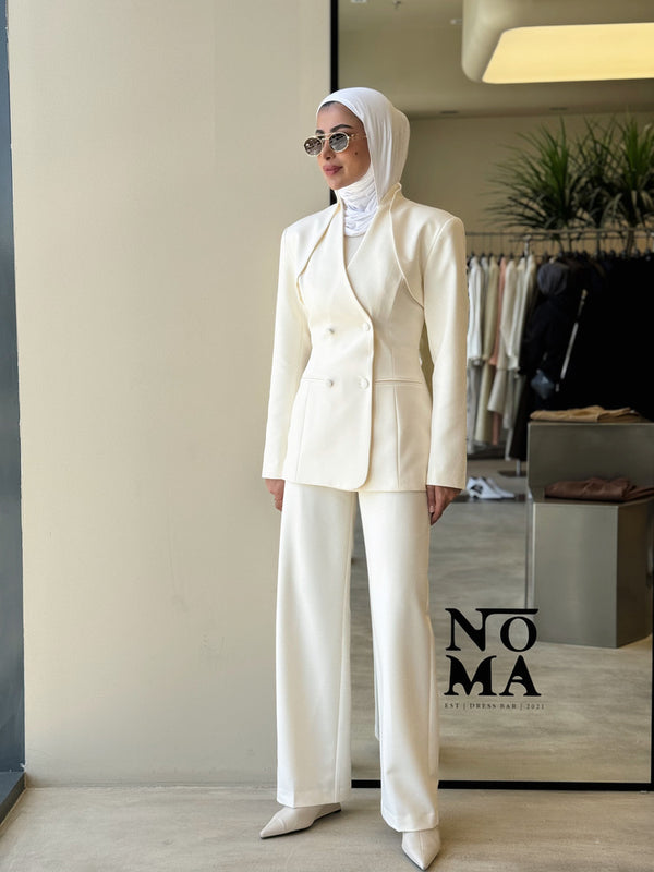 Drape Blazer Set