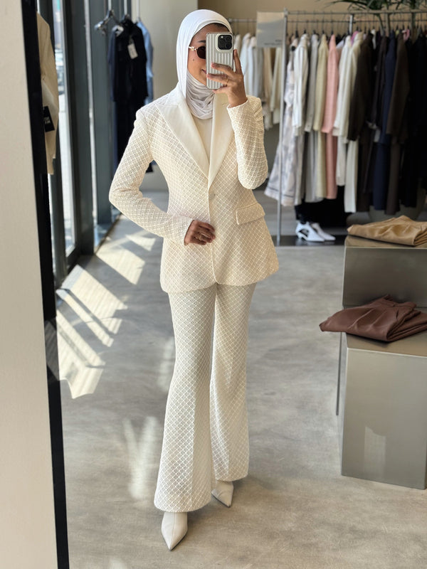 Pointed Lapel Elegant 2PC Sets