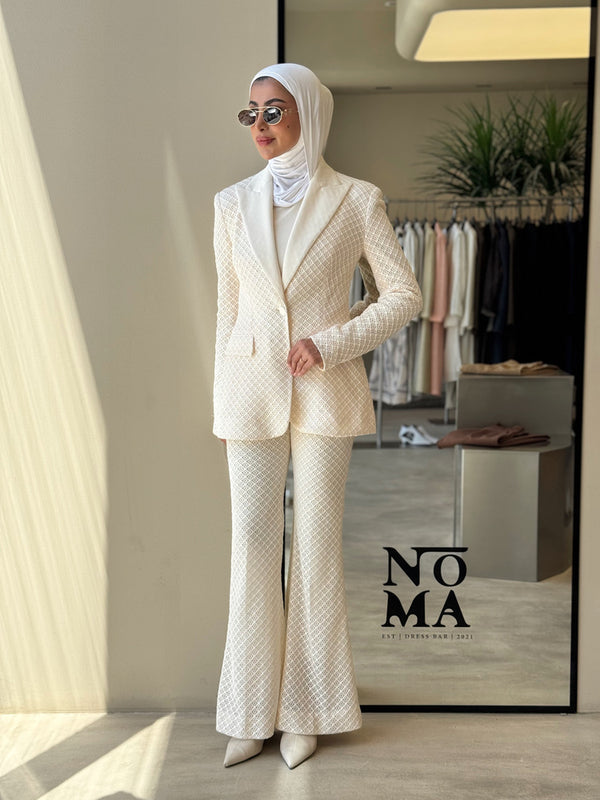 Pointed Lapel Elegant 2PC Sets