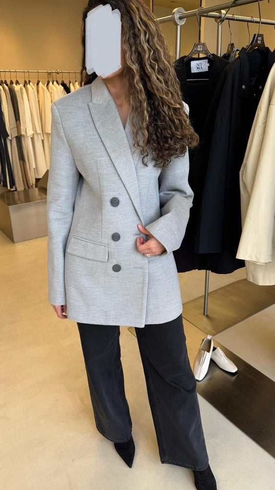 Elegant Office Lady Wool Blazers For Women بليزر