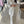 Round Neck Linen  Slit Skirt Set