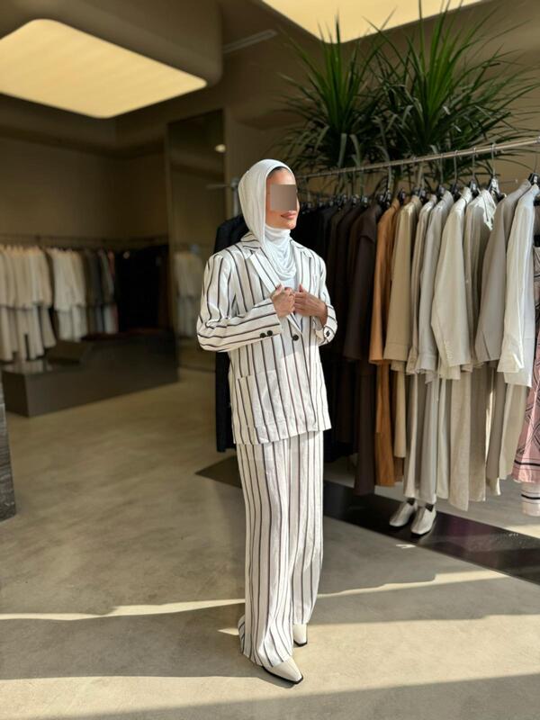 Striped Linen Temperament Sets