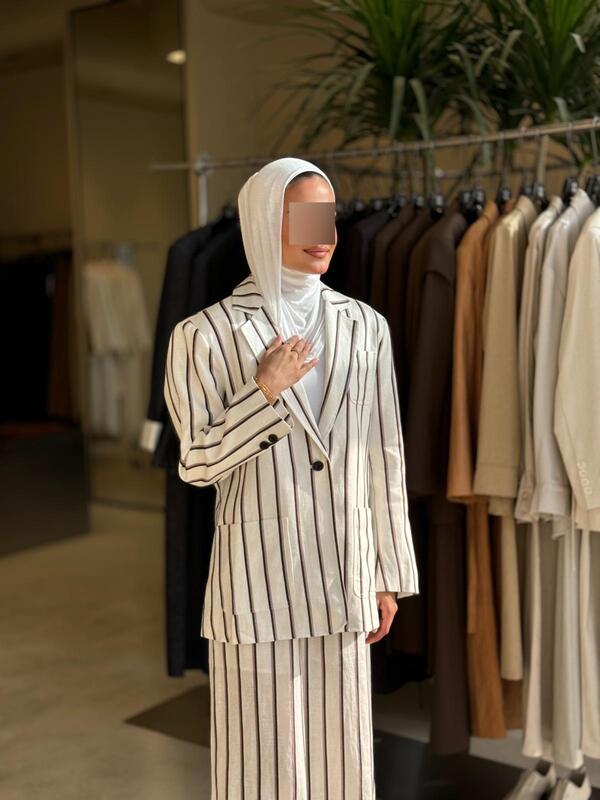Striped Linen Temperament Sets