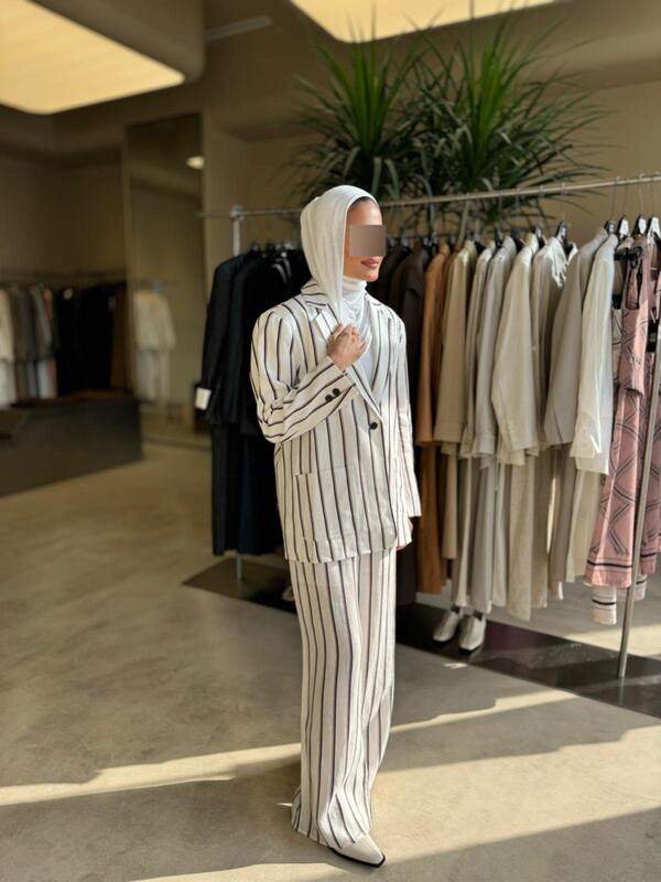 Striped Linen Temperament Sets