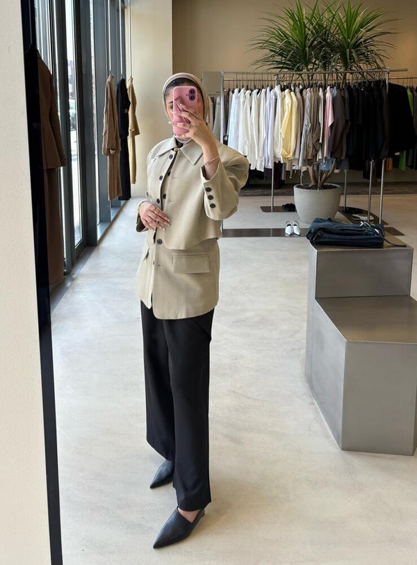 2-in-1 Blazer Vest