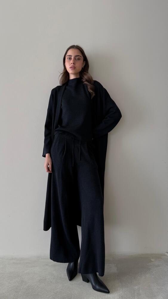 Ladies Long Cardigan 3PC Set