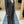 No-collar Striped Folded Waistband Suit