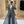 No-collar Striped Folded Waistband Suit