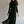 High Neck Velvet  Belted  Kaftan Skirt Set