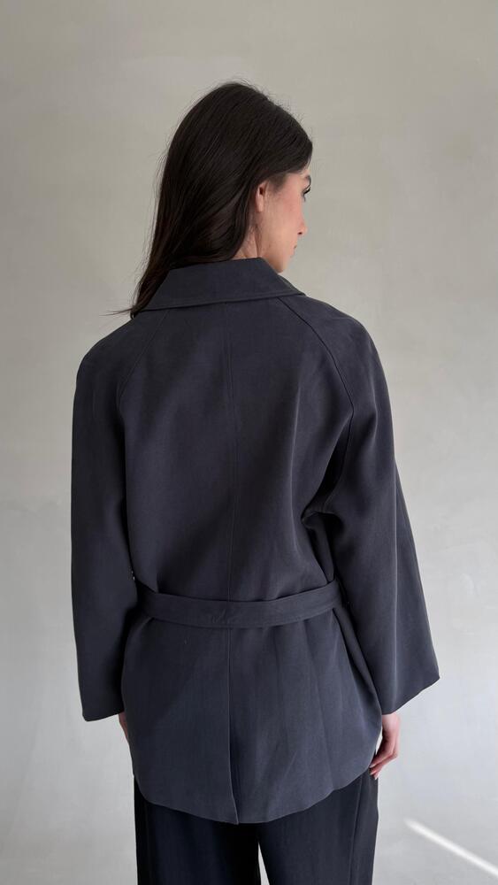 Double-seam Pocket Jacket w/ Belt
