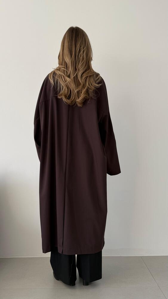 Single-button High Neck Jacket