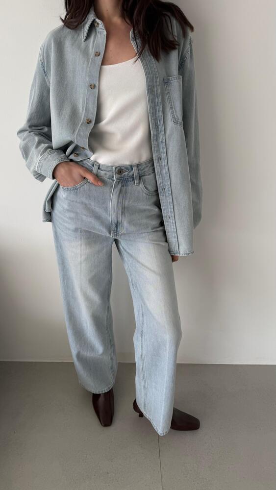 Soft Shirt + Jeans Set