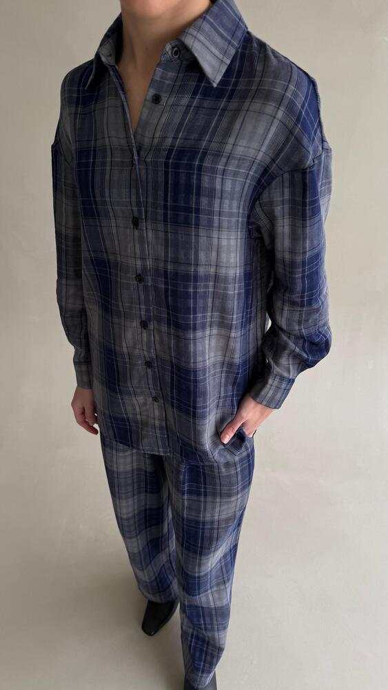 Checkered Garterized Set