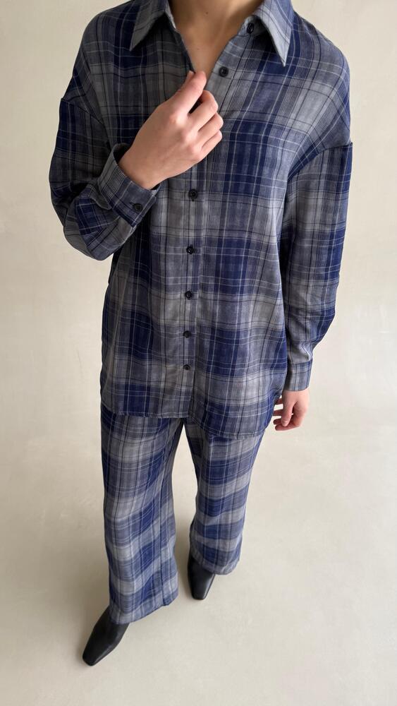 Checkered Garterized Set