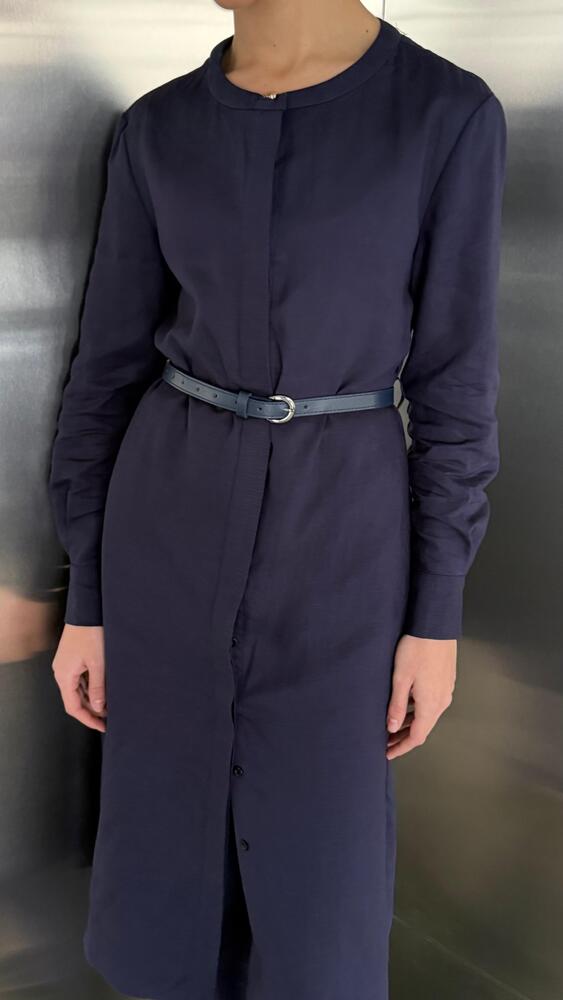 Linen Long Shirt + Pants Set