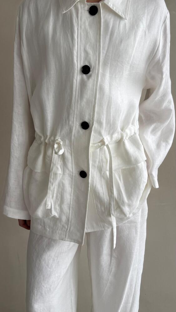 Retro long-sleeved Co-ord Set