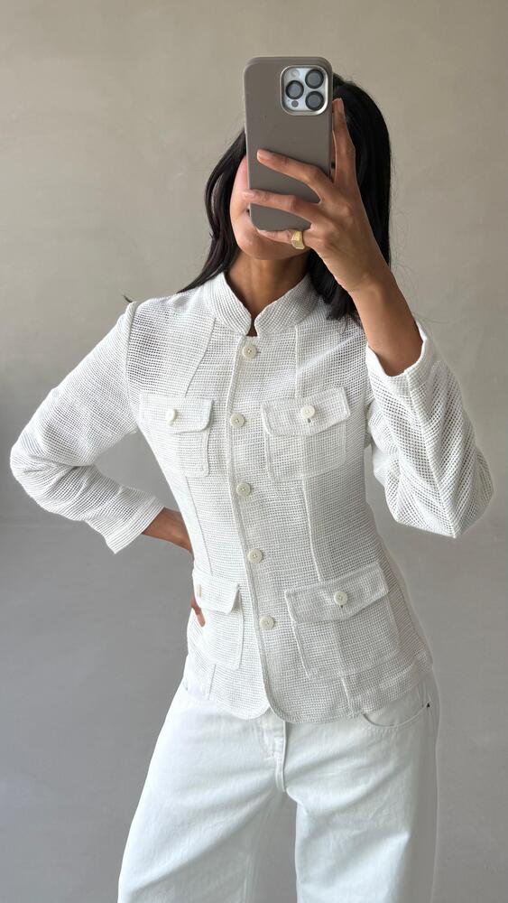 Safari Knitted  Jacket