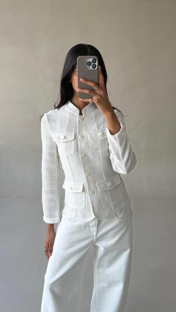 Safari Knitted  Jacket