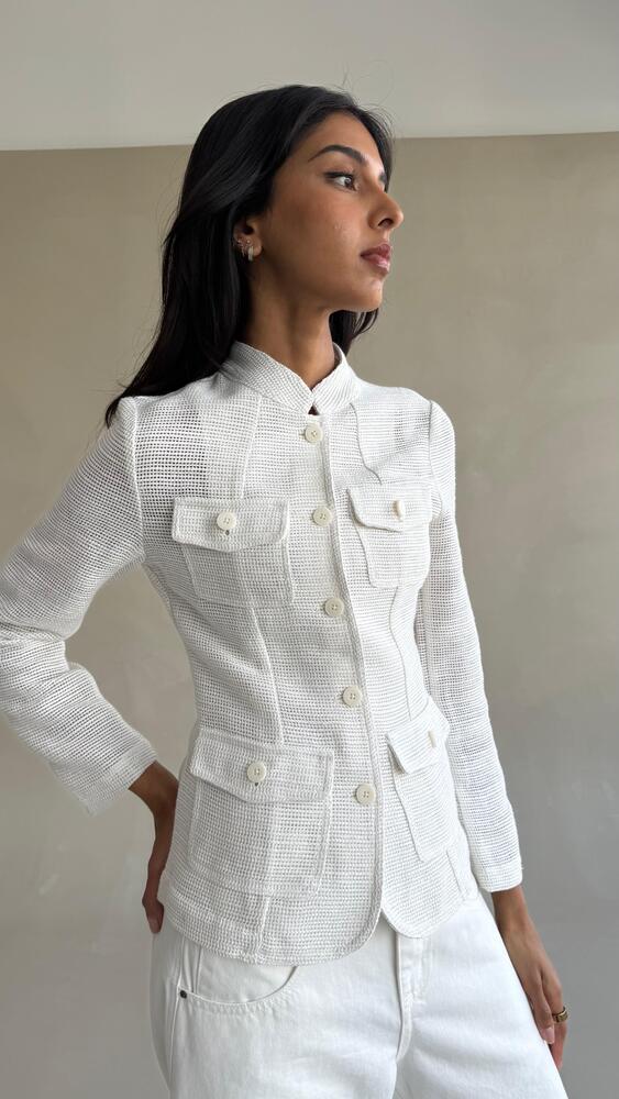 Safari Knitted  Jacket