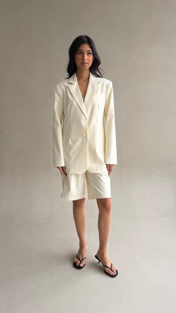 Single Breasted Blazer + Short Set