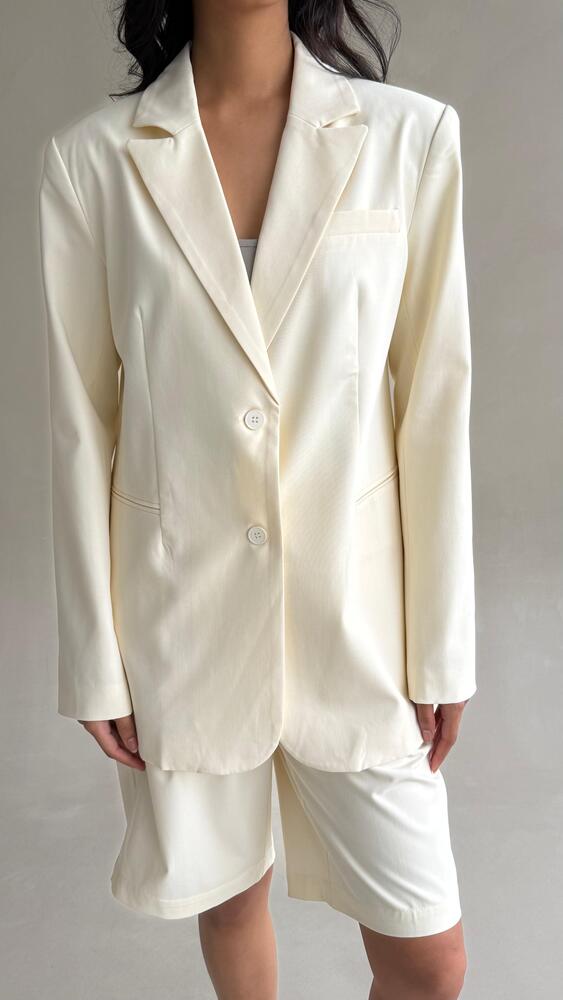 Single Breasted Blazer + Short Set
