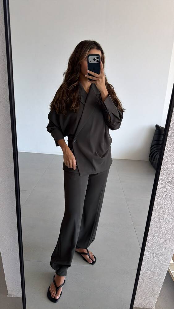 Batwing Sleeves Blazer & Pants